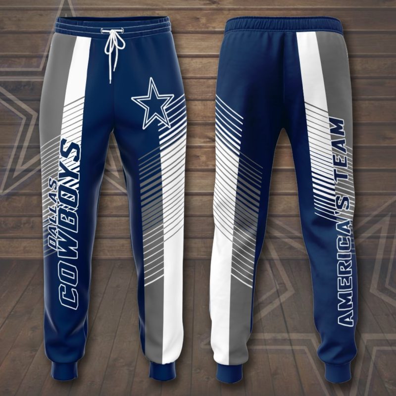 Dallas Cowboys Football Sweatpants - RobinPlaceFabrics