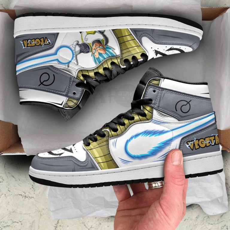 Dragon Ball Vegeta Blue Jordan 1 Sneakers Boots