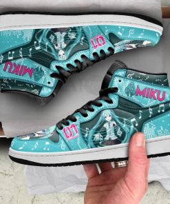 Hatsune Miku Shoes, Hatsune Miku Custom Sneakers Boots Hatsune Miku Shoes, Hatsune Miku Custom Sneakers Boots