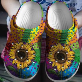 sunflower crocs amazon