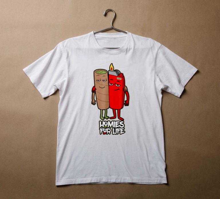 Weed – Homies For Life T Shirt