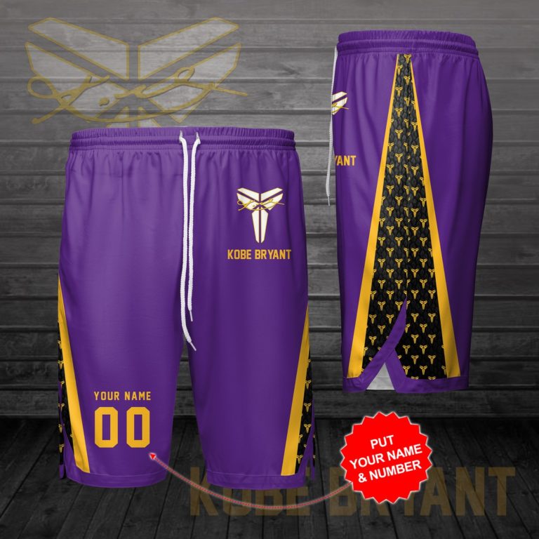 Kobe Bryant Sleeveless Jersey Tank Top and Short