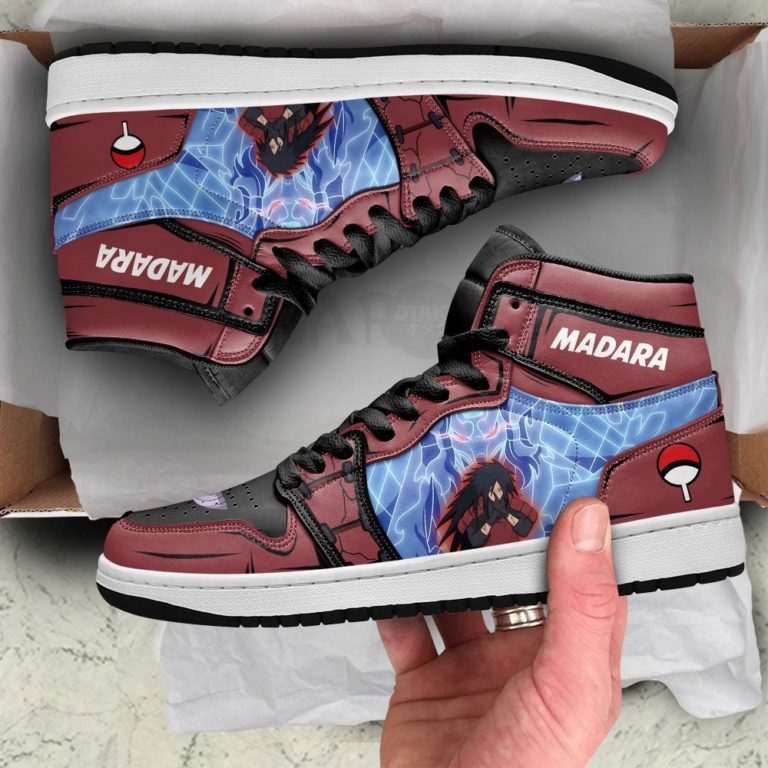 Madara Susanoo Shoes, Uchiha Madara JD 1 High Sneakers