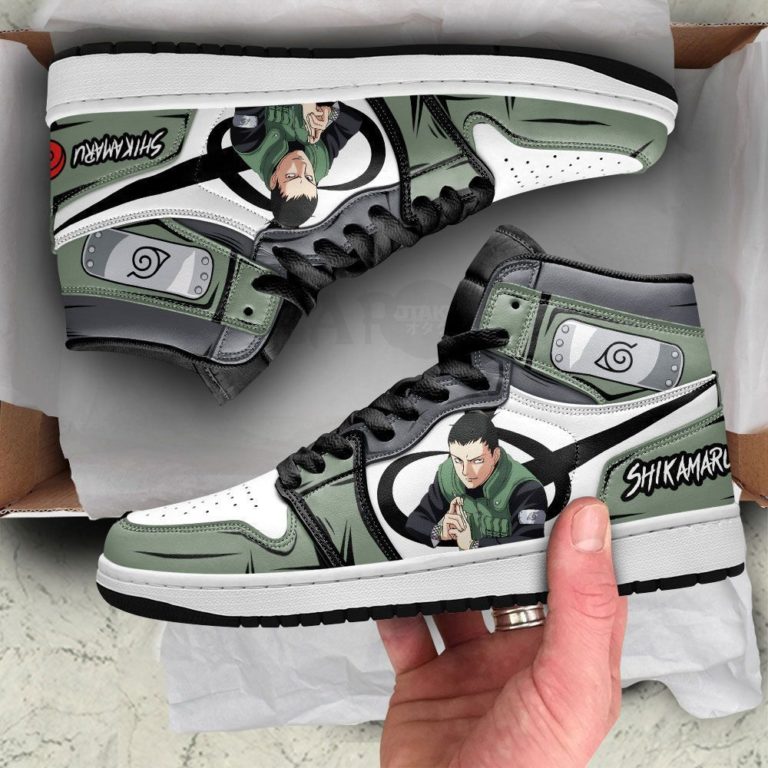 Nara Shikamaru Shoes, Custom Naruto Anime Sneakers