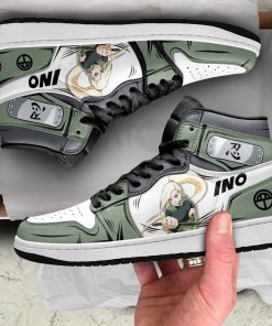 Naruto Anime Ino Yamanaka Sneakers Boots