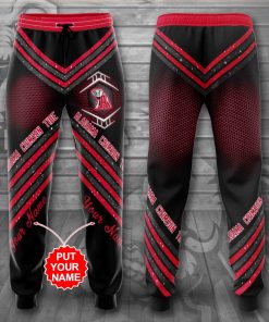 Personalized Alabama Crimson Tide Sweatpants, Joggers Personalized Alabama Crimson Tide Sweatpants, Joggers