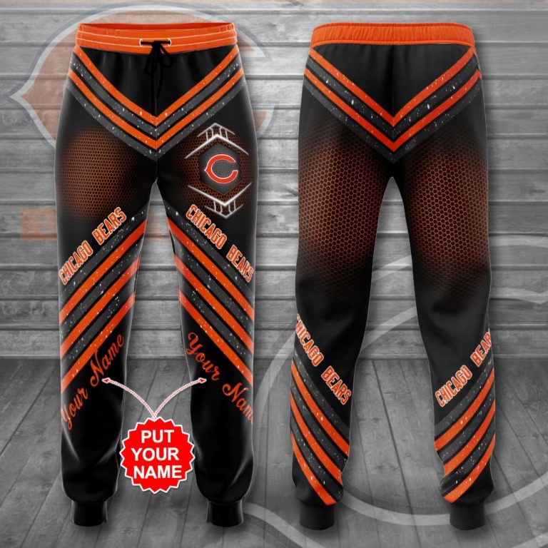 Personalized Chicago Bears Sweatpants, Joggers
