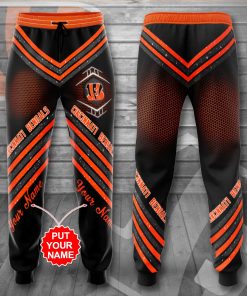 Personalized Cincinnati Bengals Sweatpants