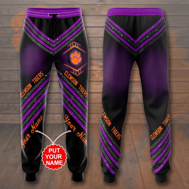 Personalized Clemson Tigers Sweatpants, Joggers