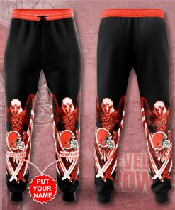 Personalized Cleveland Browns Eagle Sweatpants Personalized Cleveland Browns Eagle Sweatpants