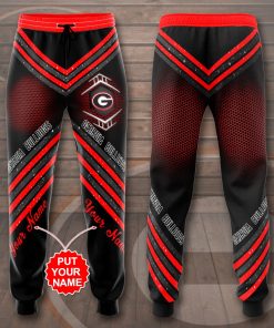 Personalized Georgia Bulldogs 3D Print Sweatpants Personalized Georgia Bulldogs 3D Print Sweatpants