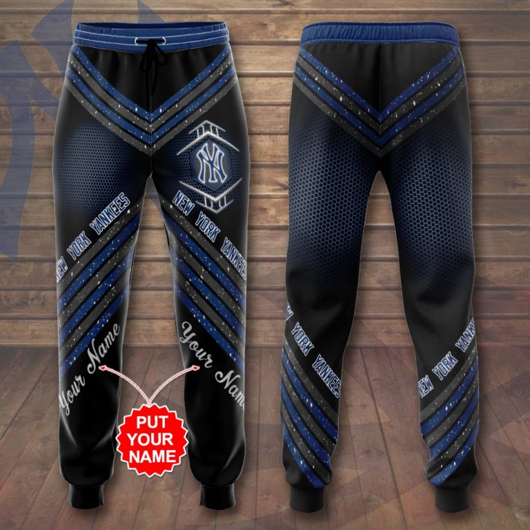 Personalized New York Yankees 3D Print Sweatpants