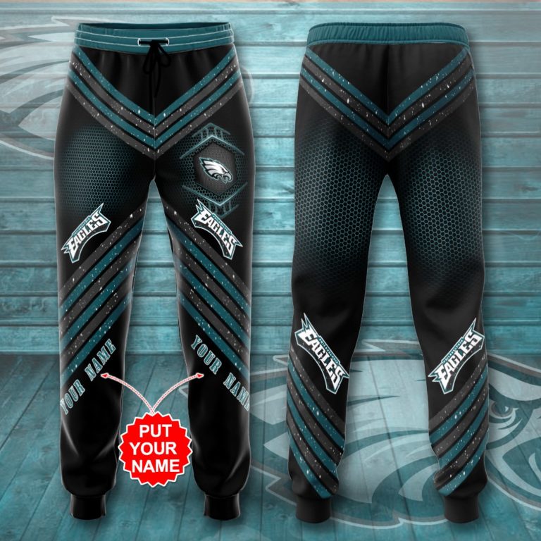 Personalized Philadelphia Eagles Sweatpants, Joggers
