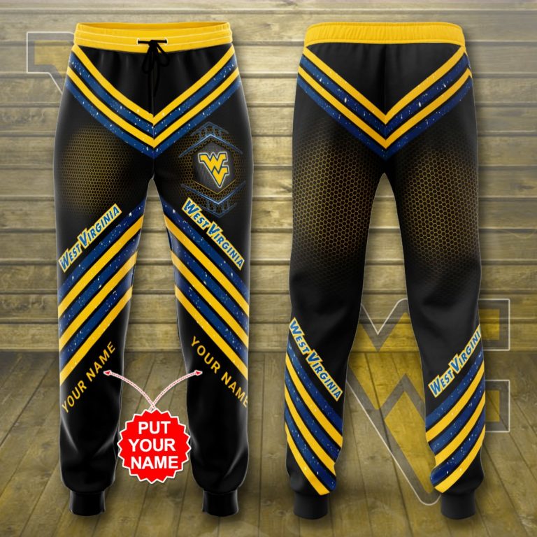 Personalized West Virginia Mountaineers 3D Print Sweatpants