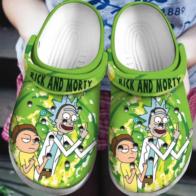 Rick And Morty Crocs Clog - RobinPlaceFabrics