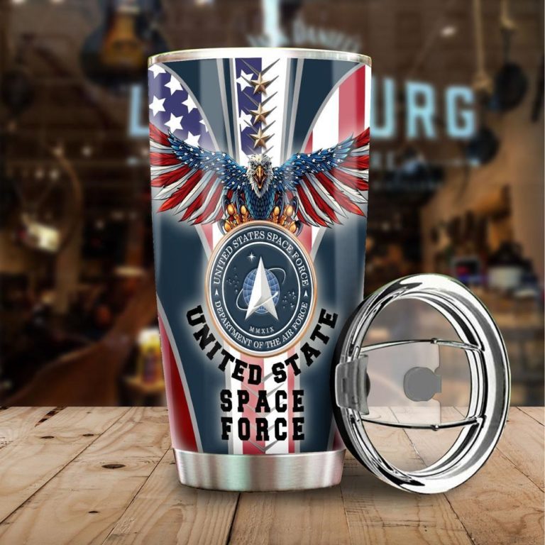Bald Ealge United States Space Force Tumbler