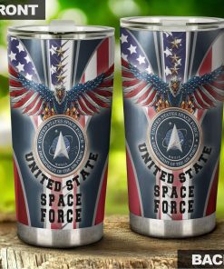 Bald Ealge United States Space Force Tumbler