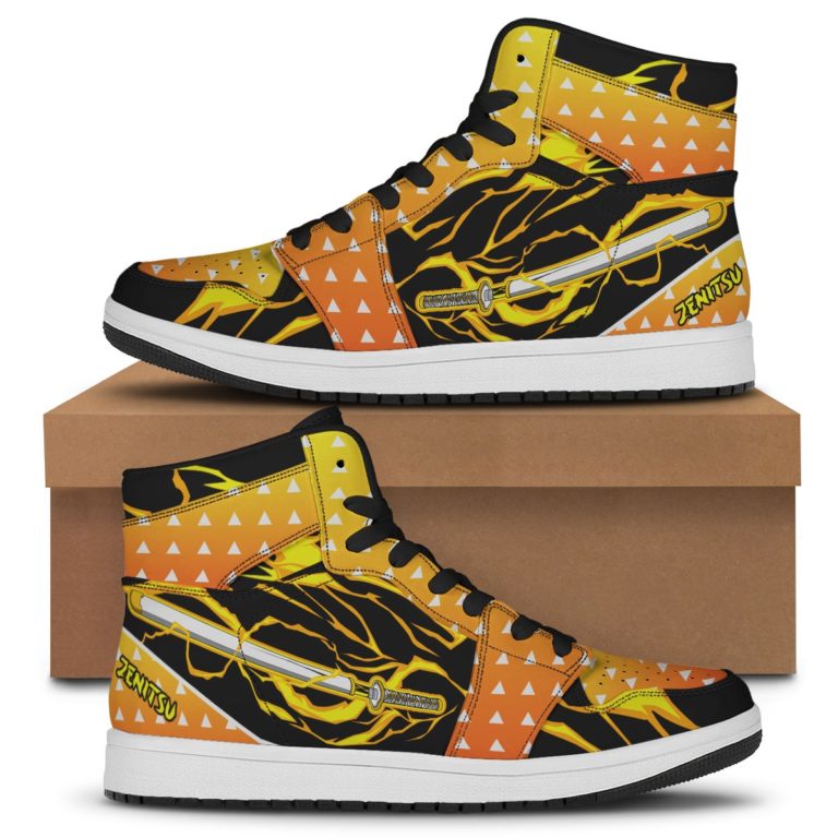 Zenitzu Sword Style Custom Sneakers