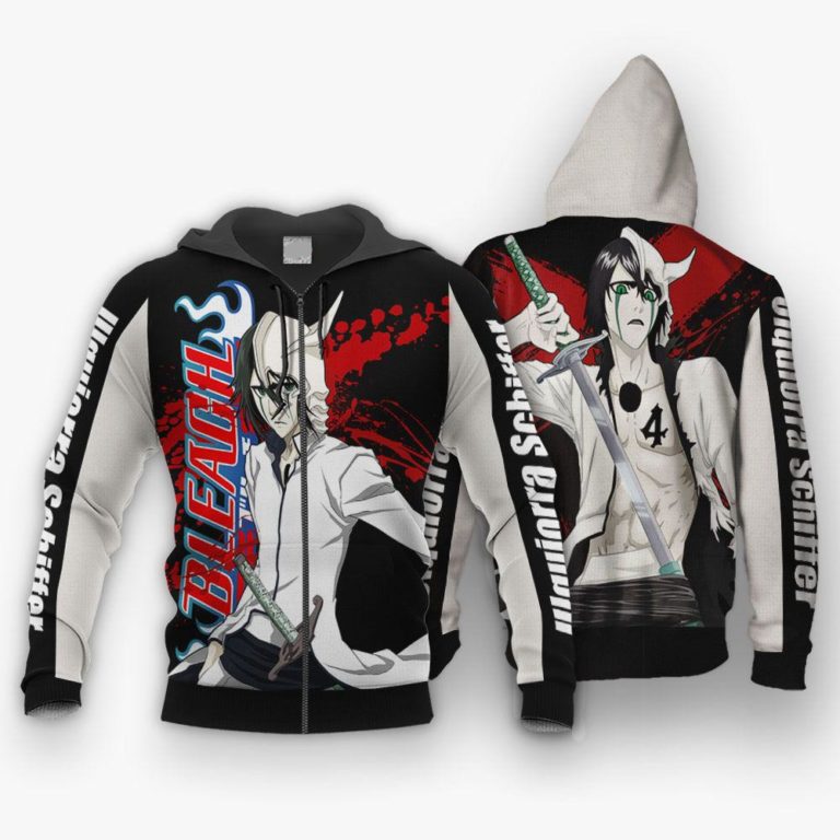 Ulquiorra Schiffer Bleach All Over Print Hoodie