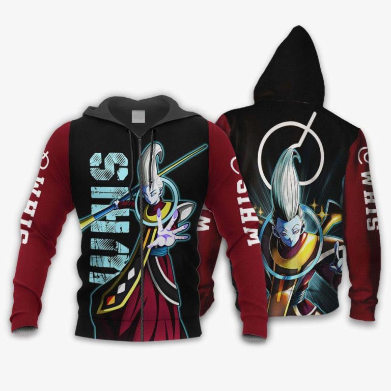 Whis Dragon Ball All Over Print Hoodie
