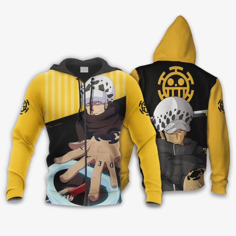 Trafalgar D Water Law One Piece All Over Print Hoodie