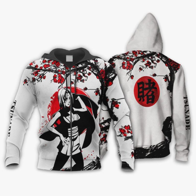 Tsunade Japan Style Naruto All Over Print Hoodie