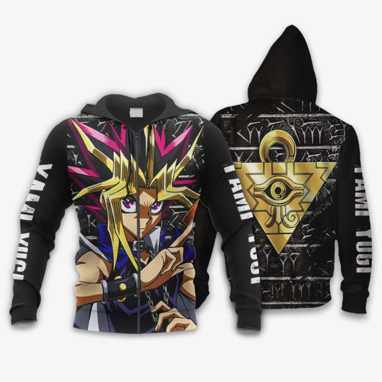 Yami Yugi Yugioh Anime All Over Print Hoodie