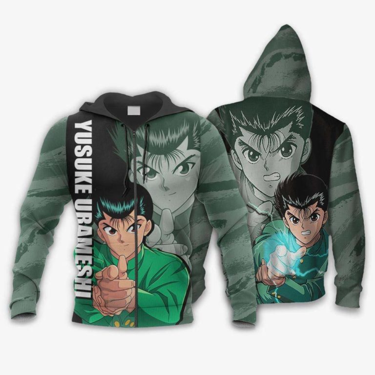 Yu Yu Hakusho Yusuke Urameshi All Over Print Hoodie