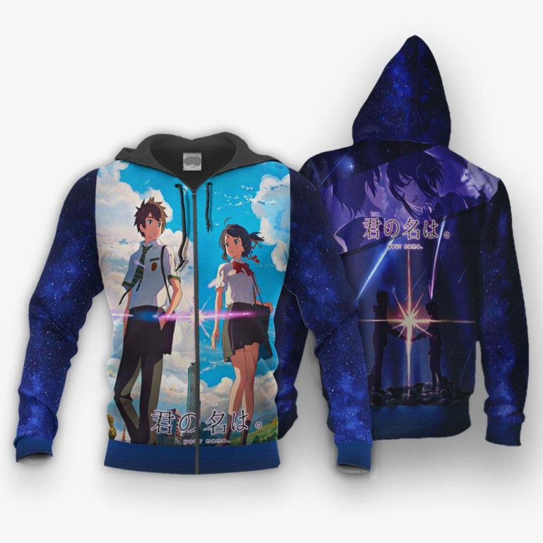 Your Name Anime Kimi no Na wa All Over Print Hoodie