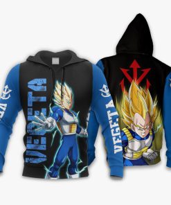 Vegeta Super Saiyan Dragon Ball All Over Print Hoodie
