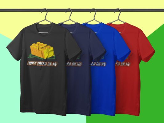 Lego don’t tread on me t-shirt