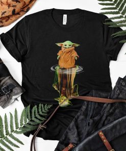 Baby Yoda And Reflection Water Reflection Master t-shirt