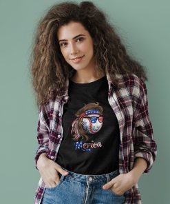 Baseball Mullet American Flag Merica Fathers Day Shirt Baseball Mullet American Flag Merica Fathers Day Shirt