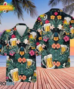 Beer Lover Tropical Shirt Hawaiian Shirt