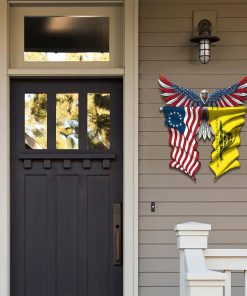 Bets Ross and Don’t Tread on Me Gadsden Flag Cut Metal Sign Bets Ross and Don’t Tread on Me Gadsden Flag Cut Metal Sign