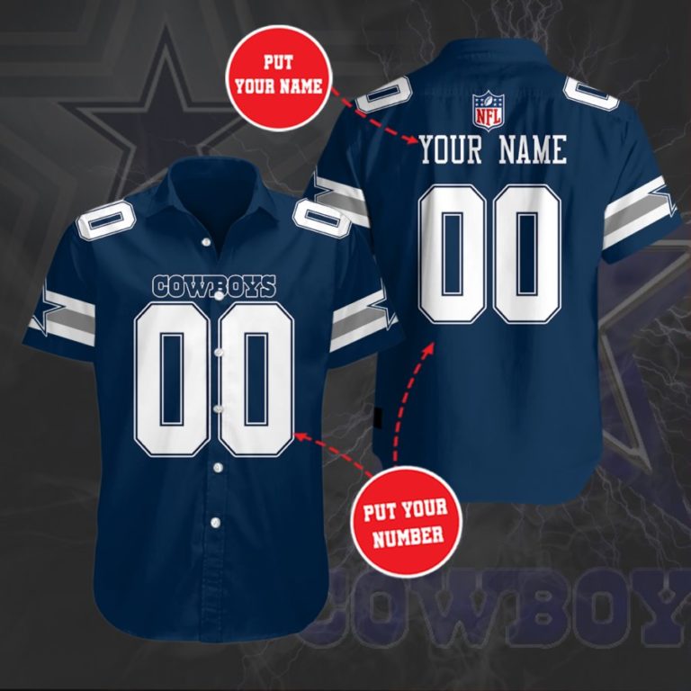 Dallas Cowboys Short Sleeve Button Up Shirt