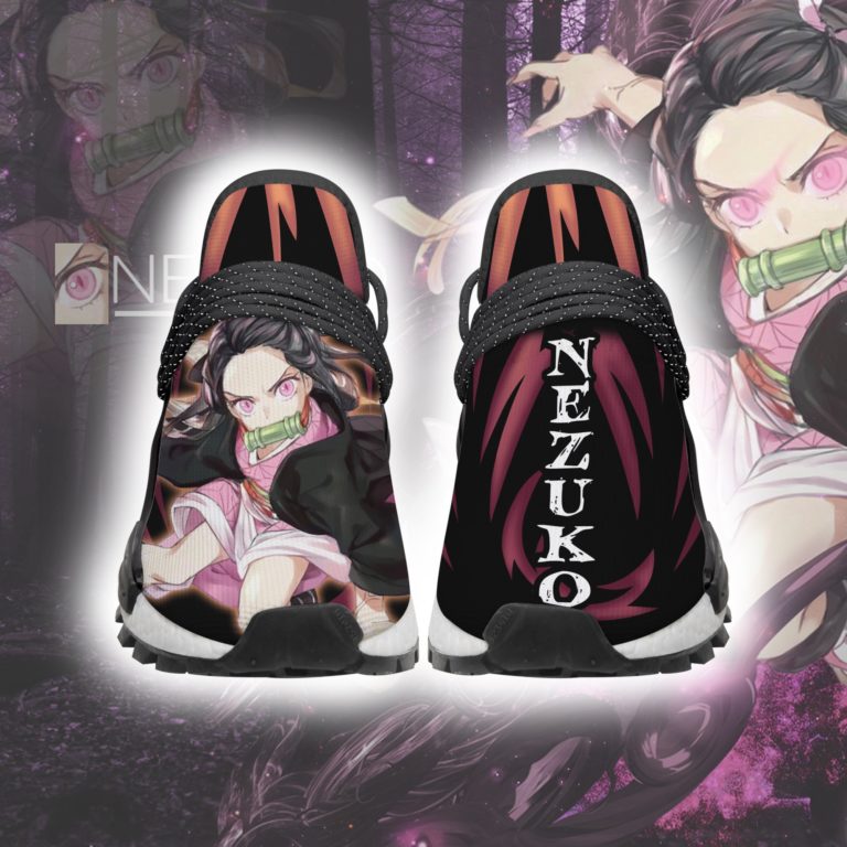 Kimetsu no Yaiba – Demon Slayer Nezuko NMD Human Race Custom Sneakers