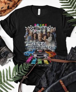 Fast And Furious Signatures Thank You For The Memories 2021 Shirt