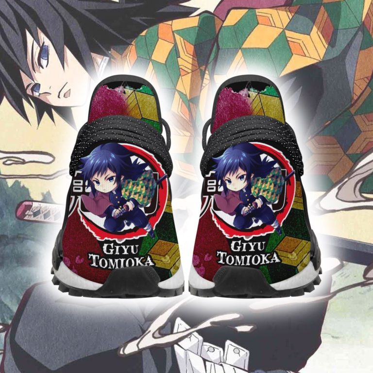 Giyu Tomioka Demon Slayer NMD Human Race Shoes