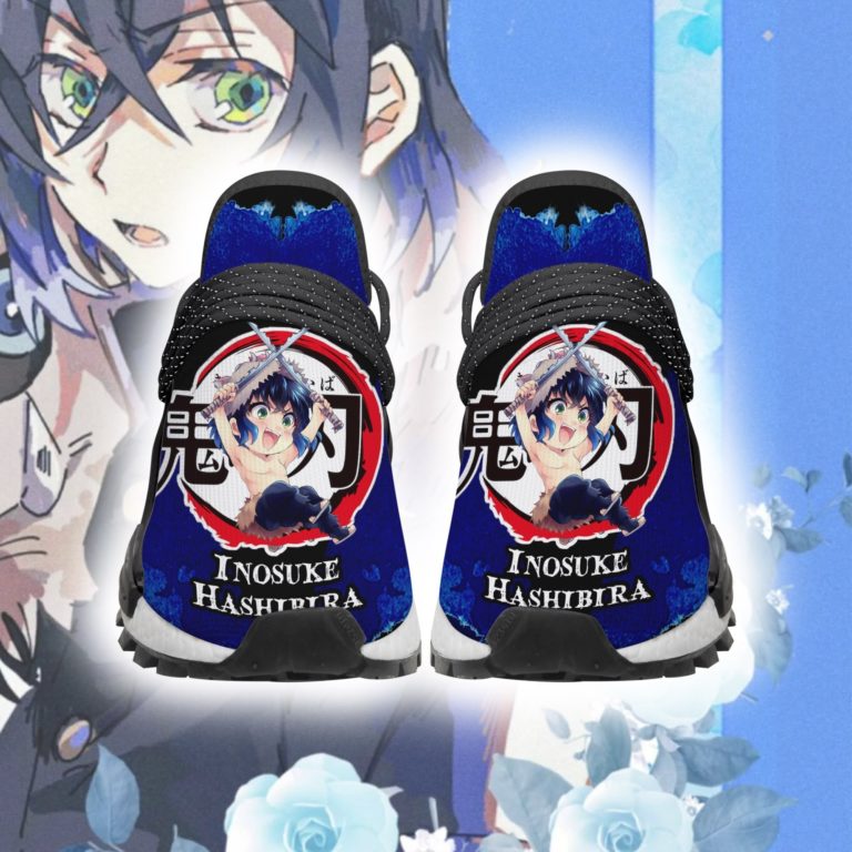 Inosuke Hashibira Demon Slayer NMD Human Race Sneakers