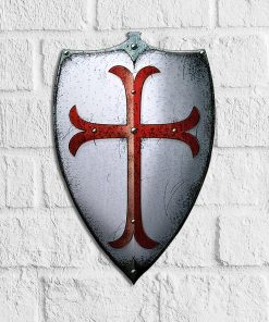 Knight Templar Shield Cut Metal Sign Knight Templar Shield Cut Metal Sign