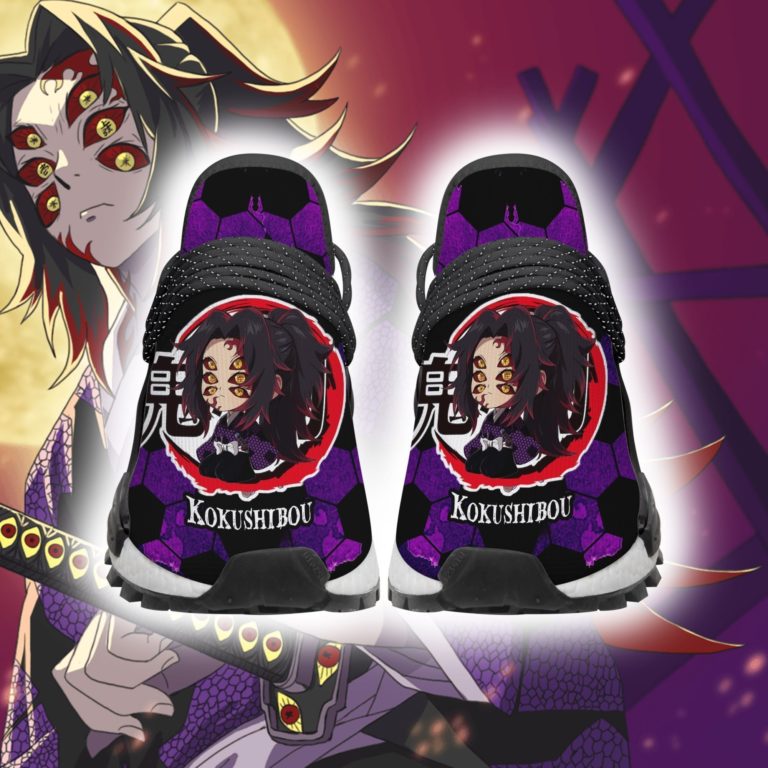 Kokushibou Demon Slayer NMD Human Race Sneakers