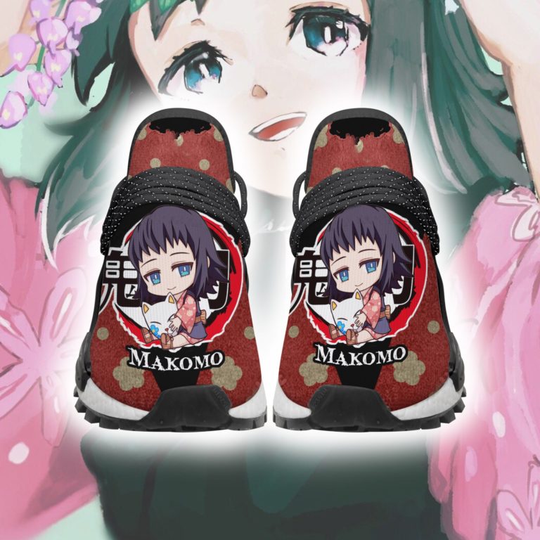 Makomo Demon Slayer NMD Human Race Custom Sneakers