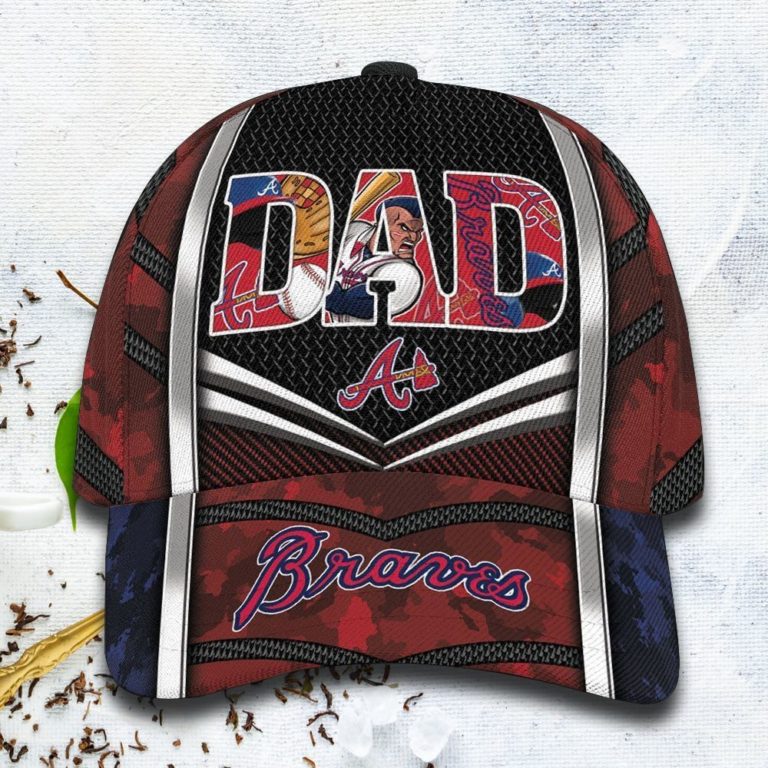 MLB Atlanta Braves DAD Custom Cap