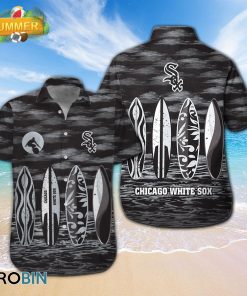 Mlb Chicago White Sox Surfboard Summer Beach Hawaiian Shirts