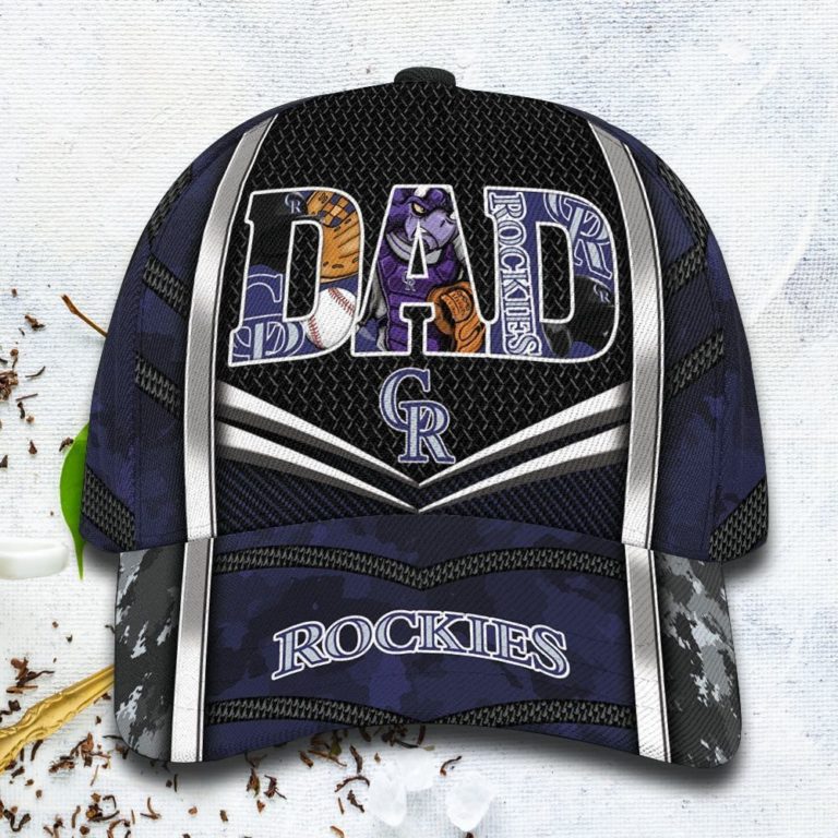 MLB Colorado Rockies DAD Custom Cap