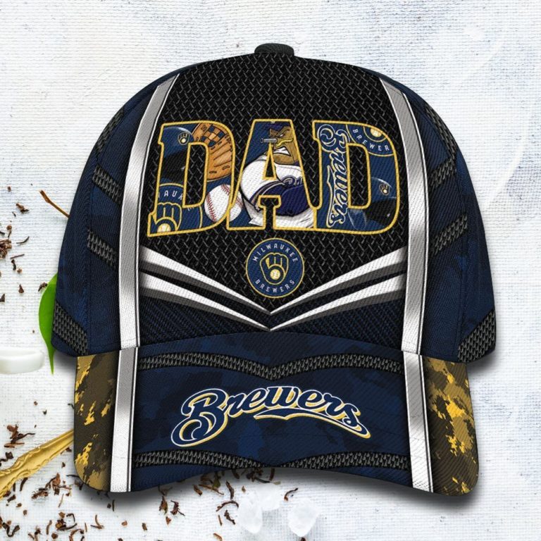 MLB Milwaukee Brewers DAD Custom Cap