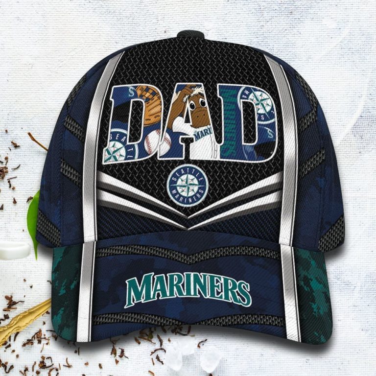 MLB Seattle Mariners DAD Custom Cap