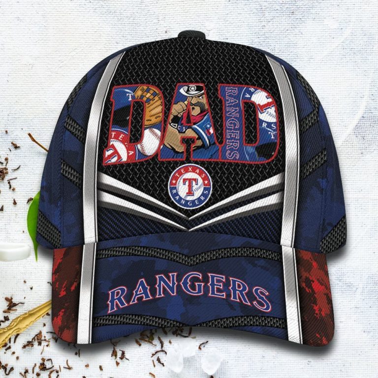 MLB Texas Rangers DAD Custom Cap