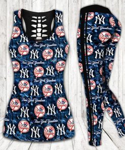 New York Yankees Hollow Tank Top and Leggings